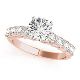 Engagement Rings Single Row Prong Set - TN84308
